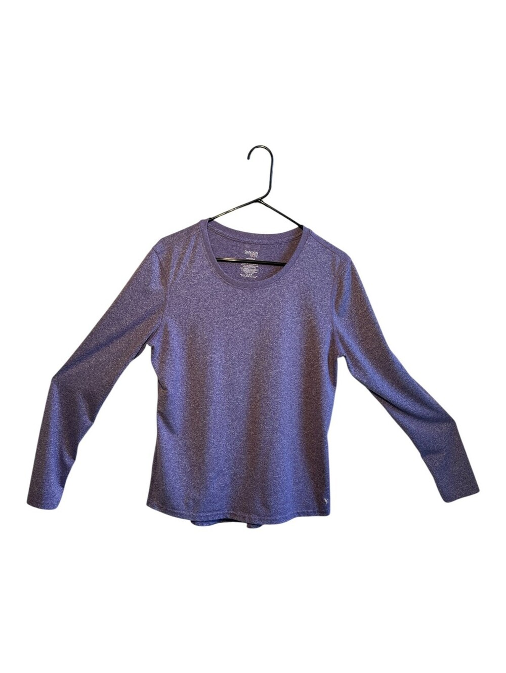 Danskin Now Purple Long Sleeve Performance Athletic Top - Size Large 12-14